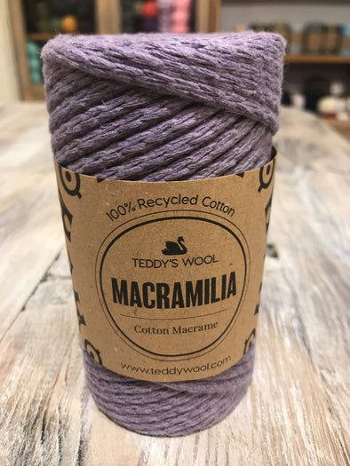 Macramilia Cotton Macrame - סגול