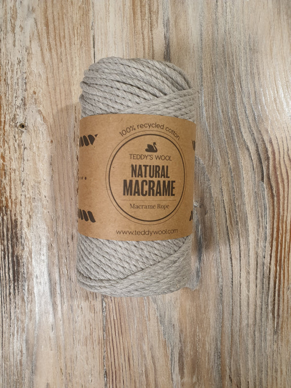 Natural Macrame - אפור