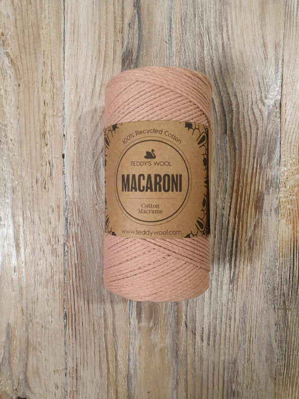 Macaroni Cotton Macrame - ורוד