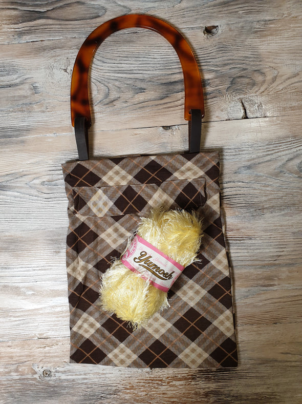 New York Bag Knitting Kit - 2 Needles