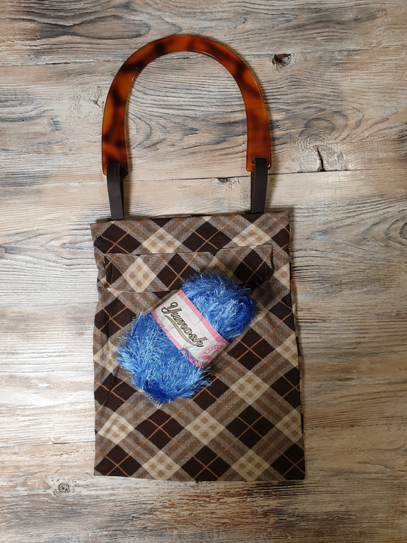 New York Bag Knitting Kit - 2 Needles