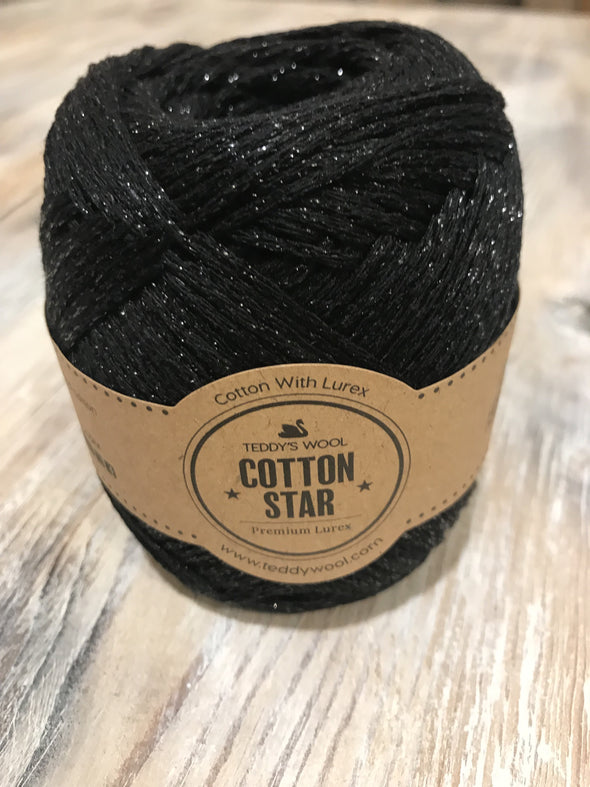 Cotton Star - שחור