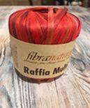 Rafia Multi - אדום עם בורדו