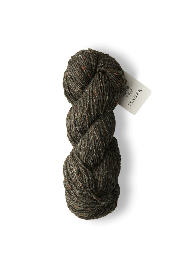 Aran Tweed- color black חוט צמר צמר ליזה 