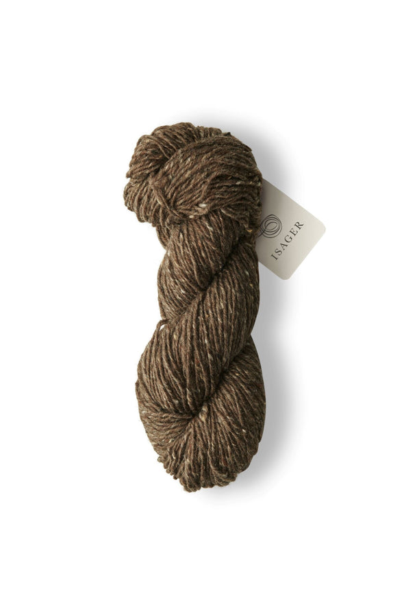 Aran Tweed- color brown חוט צמר צמר ליזה 