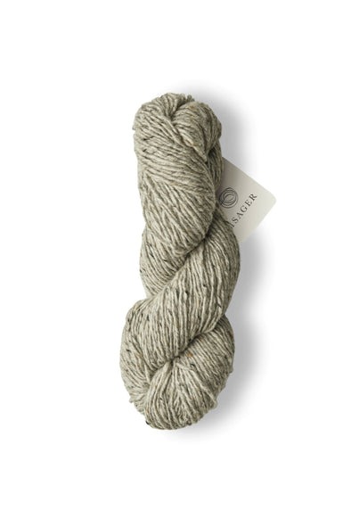 Aran Tweed- color grey חוט צמר צמר ליזה 