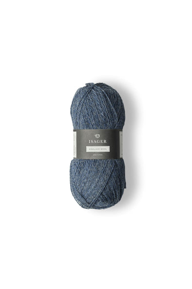 Highland- color denim blue חוט צמר צמר ליזה 
