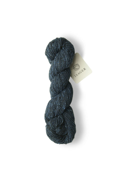 Isager Tweed- color navy חוט צמר מעורב צמר ליזה 