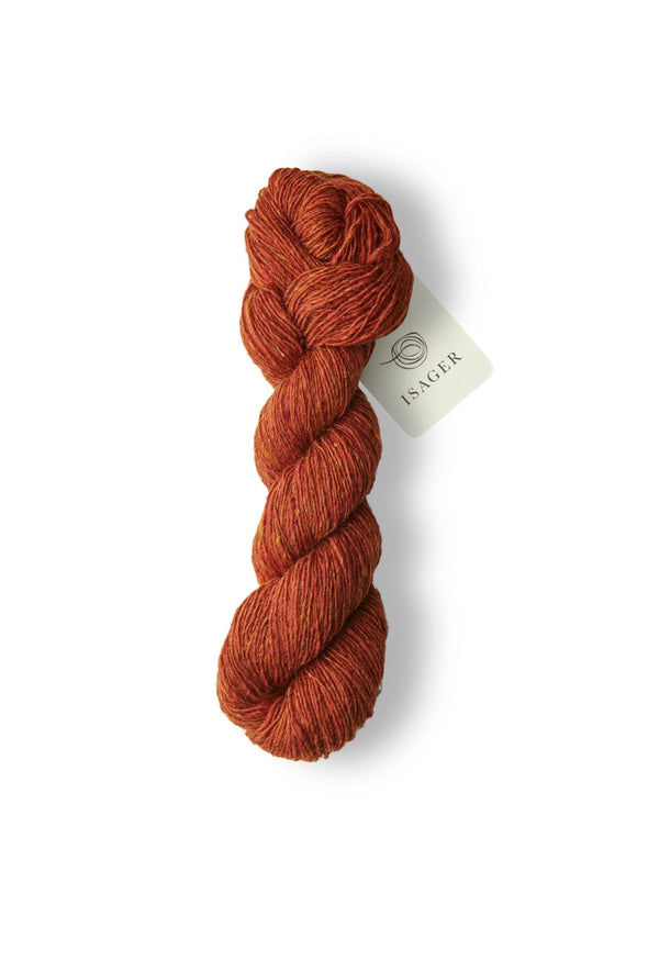 Isager Tweed- color paprika חוט צמר מעורב צמר ליזה 