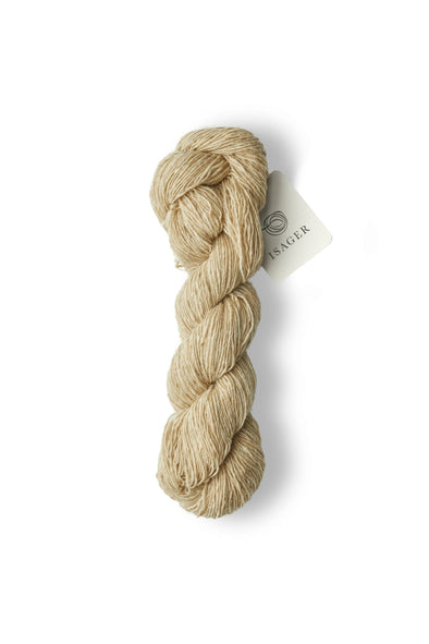 Isager Tweed- color sand חוט צמר מעורב צמר ליזה 