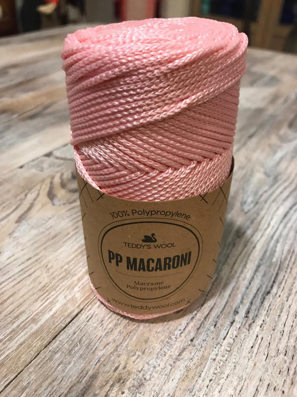 PP Macaroni Macrame - ורוד