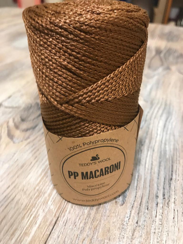 PP Macaroni Macrame - ברונזה