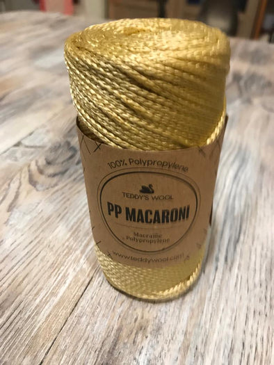 PP Macaroni Macrame - זהב