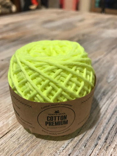 Cotton Premium - צהוב זוהר