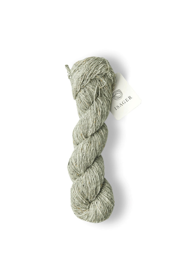 Isager Tweed- color winter grey חוט צמר מעורב צמר ליזה 