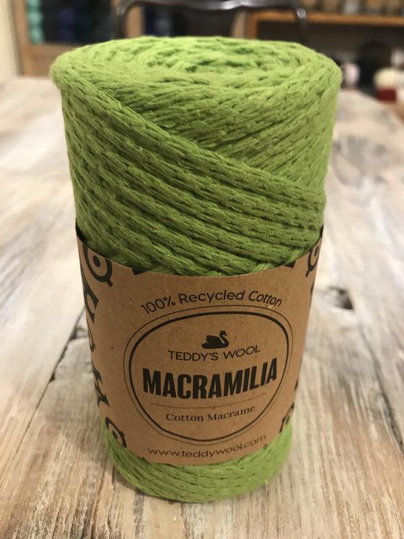 Macramilia Cotton Macrame - ירוק בהיר