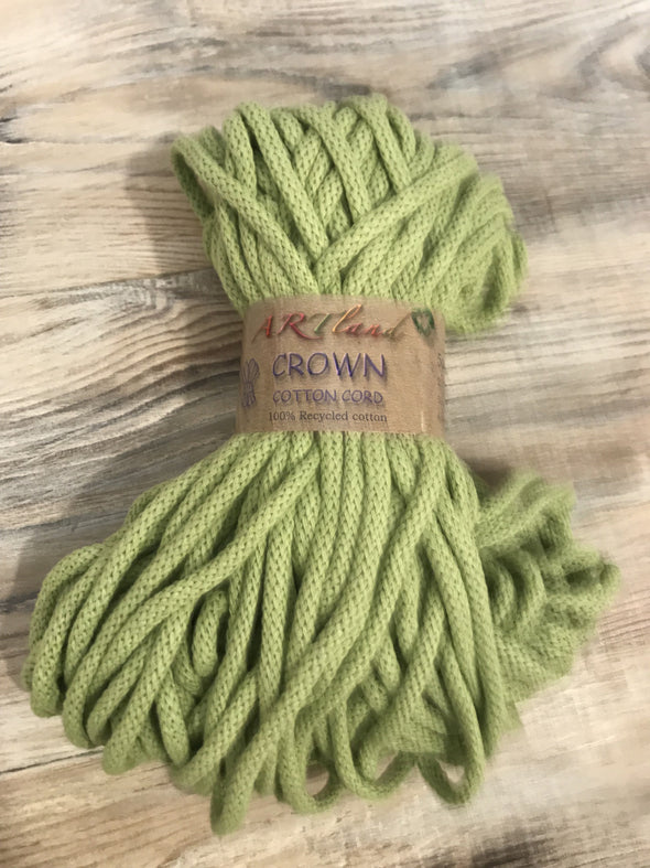 Crown Cotton Cord ירוק בהיר