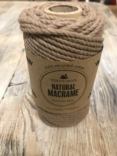 Natural Macrame - אבן חאקי